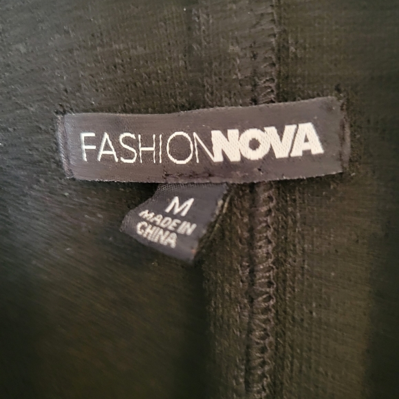 NWOT Black Fashion Nova Jacket - Picture 5 of 5